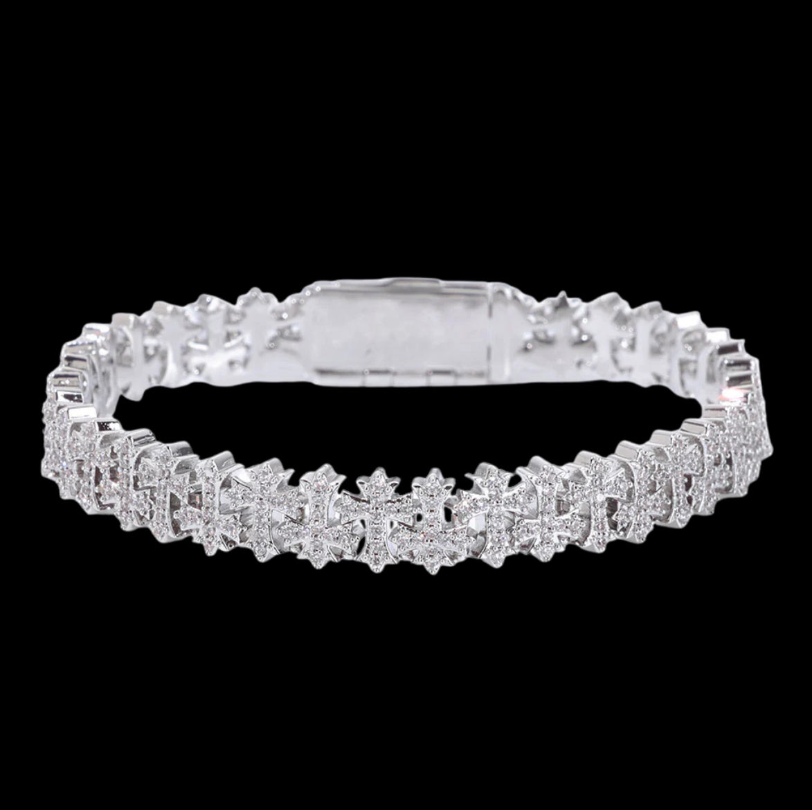 Infinite Cross Bracelet