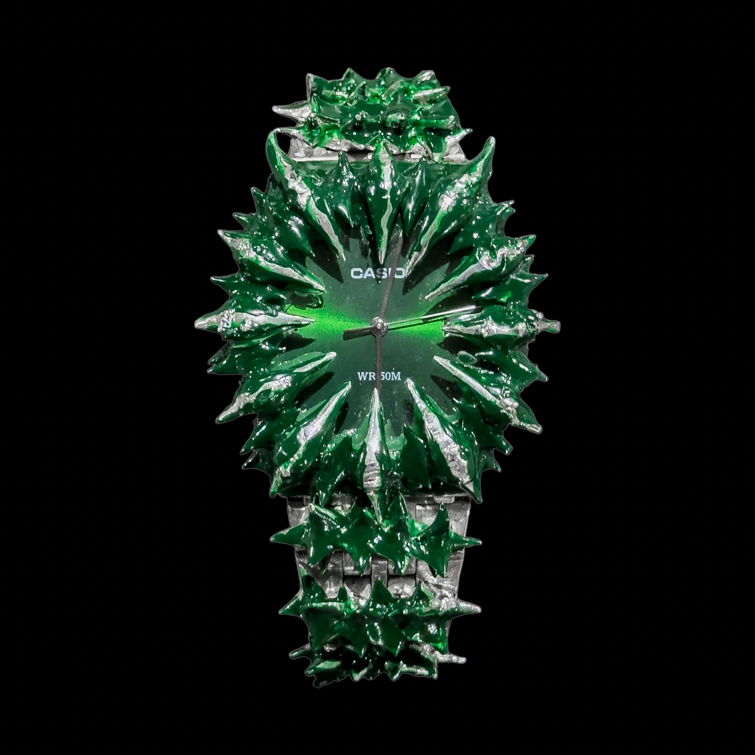 Slimed Green Artisan Watch