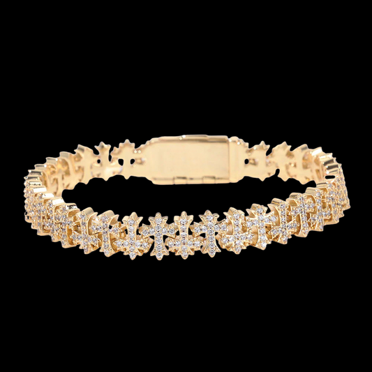 Infinite Cross Bracelet