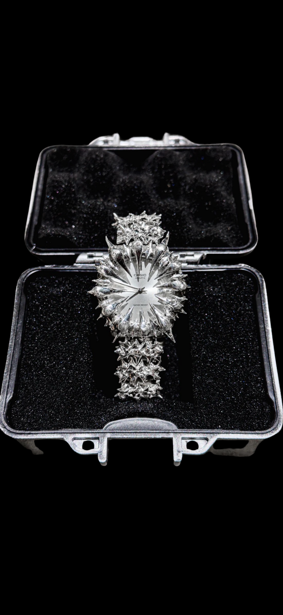 Iced White Artisan Watch