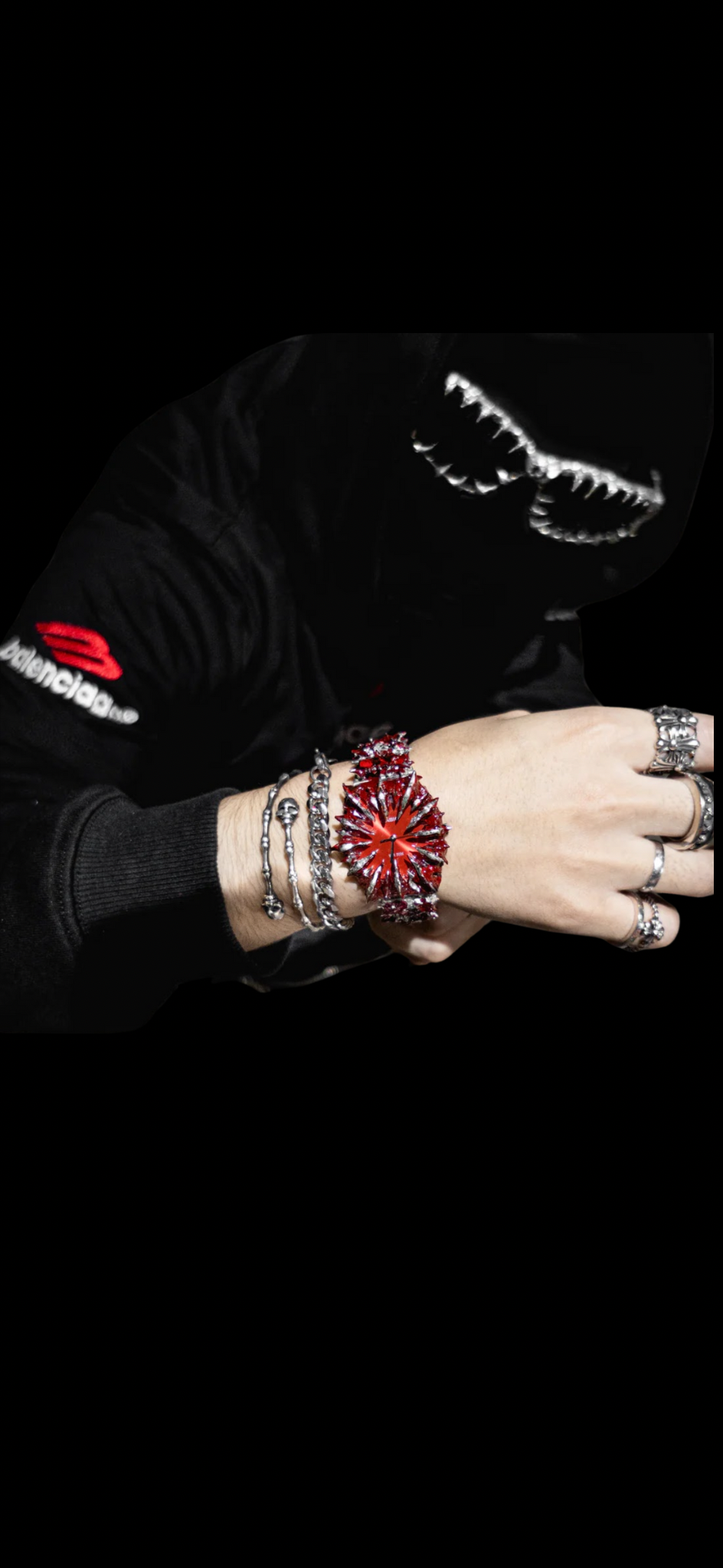 Bloody Red Artisan Watch
